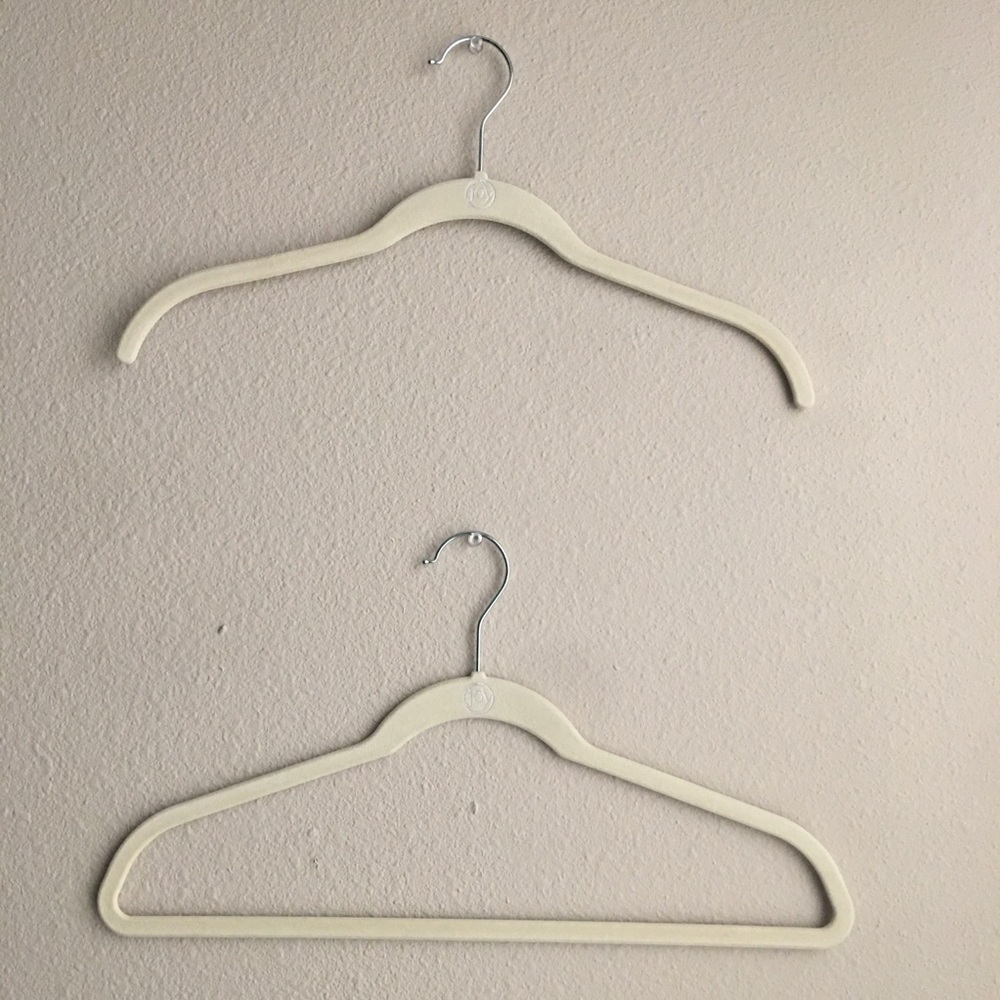 Joy Mangano Hangers Beige 20 Count